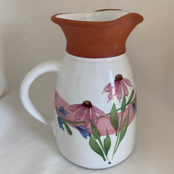1991 Large Emerson Creek Art Pottery Pitcher - Picture 1 of 6